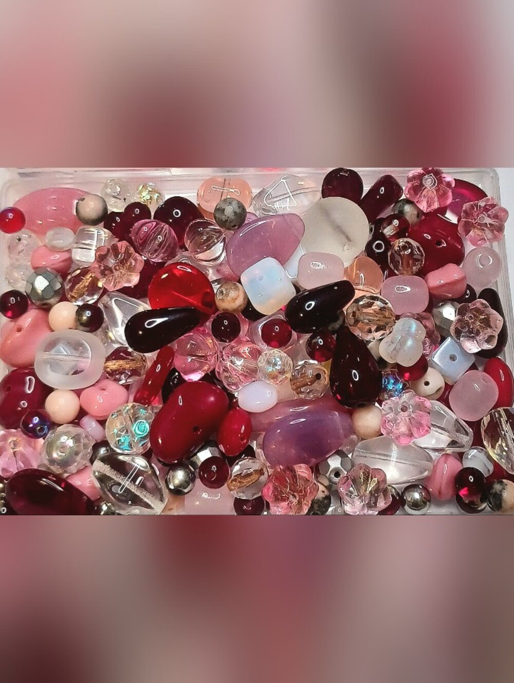 Czech glass beads loose 140pcs